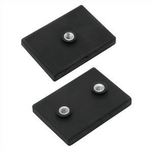 Gummibelagda neodymmagneter Fyrkantig magnet